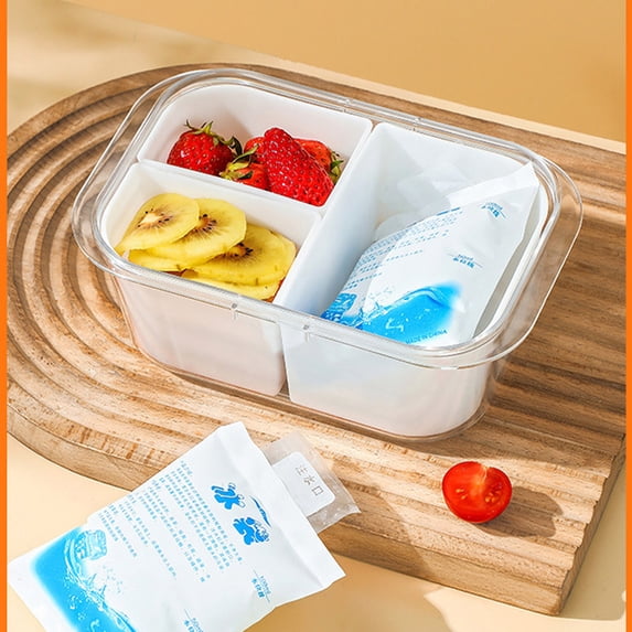 sruoe Bento Boxes, Bento Box for Lunch Clearance, Lunch Box Containers with Dividers, Leakproof Sealproof Bento Boxes Food Storage Containers, Fresh-Keeping Box for Home, Plastic