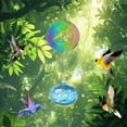 thumbnail image 1 of sruoe Bird Feeder, Hummingbird Feeder, Hanging Bird Feeders Outdoor, Squirrel-Proof Feeders, Decorative Bird feeder Windchime shape, Hummingbird Feeders for Outside Garden Patio Yard Deck Ornaments, 1 of 5