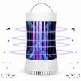 thumbnail image 1 of sruoe Bug Zapper, Led Mosquito Killer Lamp, USB Charging, Electric Mosquito Killer Lamp, Mosquito Trap, Outdoor Indoor Mosquito Lamp Zapper, Insect Killer for Home Patio Garden, Plastic, 1 of 7
