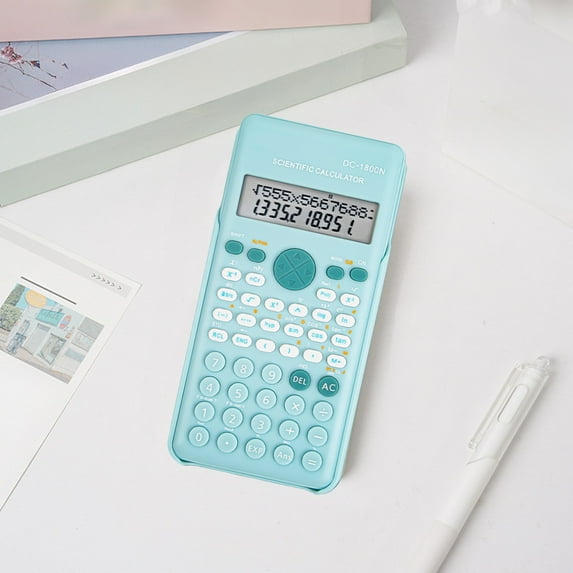 sruoe Calculator, Desktop Calculator, Small Mini Calculator, Large Lcd Display Button Battery Power Smart Calculator, Portable Electronic Calculator