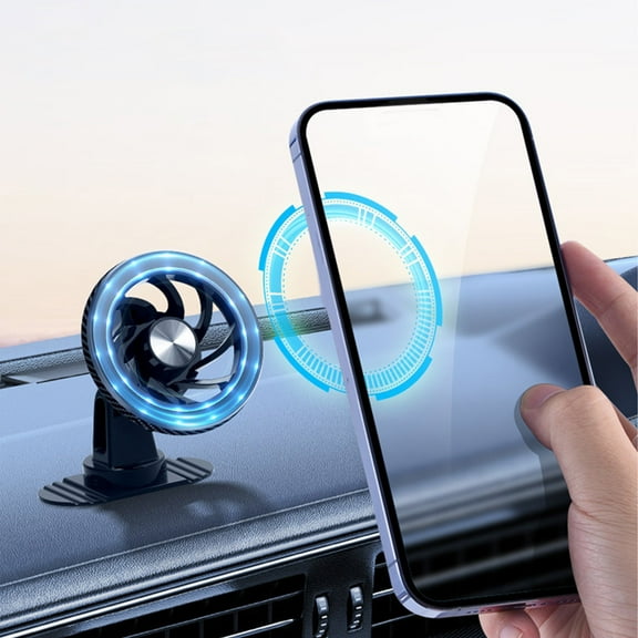 sruoe Car Mount Magnet Universal Cell Phone Stand Mount for Dashboard & Windshield & Air Vent Car Accessories for iPhone, Samsung Galaxy, Google Pixel, GPS, Mini Tablet