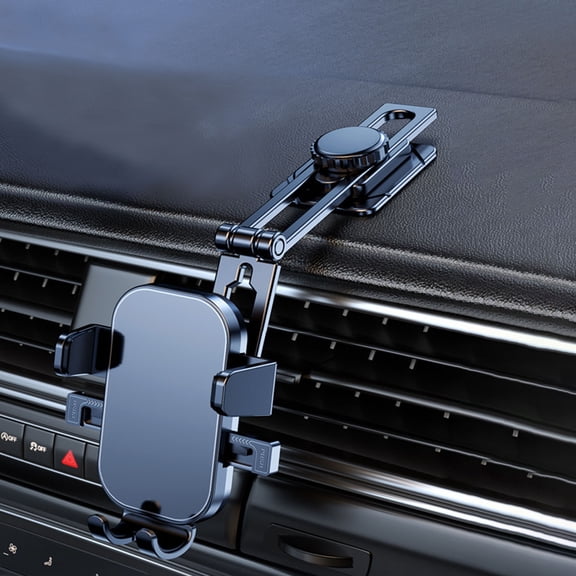 sruoe Car Phone Holder 360 Degree Mount Holder Stand Long Arm Car Phone Holder Windscreen Car Cradle for iPhone, Samsung Galaxy, Google Pixel, GPS, Mini Tablet