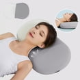 thumbnail image 1 of sruoe Cervical Pillow for Neck Pain, Pillows for Bed Cervical Neck, Neck Pillow for Sleeping, Soft Portable Adjustable Breathable Ergonomic Neck Pillow, Pillows for Household, Student Dormitory, 1 of 6