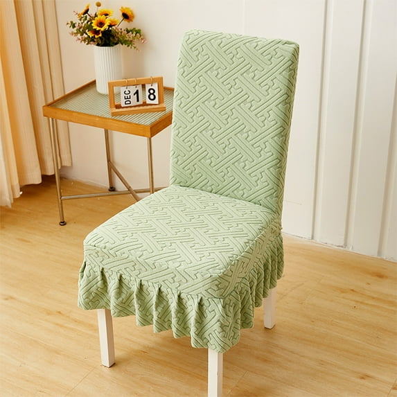 sruoe Chair Covers for Dining Room, Chair Seat Protector, Modern Washable Elastic Spandex Chair Slip Covers, Chair Protector Cover Seat for Home Party Hotel