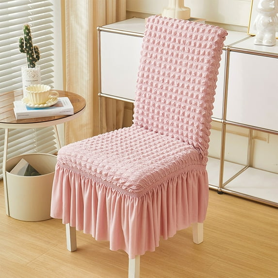 sruoe Chair Covers for Dining Room, Chair Seat Protector, Modern Washable Elastic Spandex Chair Slip Covers, Chair Protector Cover Seat for Home Party Hotel
