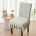 thumbnail image 1 of sruoe Chair Covers for Dining Room, Chair Seat Protector, Modern Washable Elastic Spandex Chair Slip Covers, Chair Protector Cover Seat for Home Party Hotel, 1 of 6