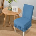 thumbnail image 1 of sruoe Chair Covers for Dining Room, Chair Seat Protector, Modern Washable Elastic Spandex Chair Slip Covers, Chair Protector Cover Seat for Kitchen Banquet Hotel Chair Cover, 1 of 5
