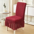 thumbnail image 1 of sruoe Chair Covers for Dining Room, Chair Seat Protector, Modern Washable Elastic Spandex Chair Slip Covers, Chair Protector Cover Seat for Kitchen Banquet Hotel Chair Cover, 1 of 6