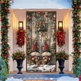 thumbnail image 1 of sruoe Christmas Door Cover, Door Cover, Christmas Door Decorations, Christmas Door Panel, Christmas Door Covering Outside, Door Decor Christmas, Christmas Front Door Cover for Christmas., 1 of 6