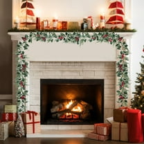 sruoe Christmas Garlands, Christmas Garlands Clearance, Christmas Garland Outdoor, Artificial Christmas Garlands for Christmas Party Decor