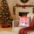 thumbnail image 1 of sruoe Christmas Pillow Cover, Christmas Pillow Case, 17x17 in Soft Flax Christmas Pillow Cover, Christmas Pillow Sham for Christmas Decoration, Decor Car Bed Sofa, 1 of 6