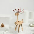 thumbnail image 1 of sruoe Christmas Tabletop Decorations Indoor Christmas Deer Holiday Winter Xmas Table Top Ornaments, 1 of 6