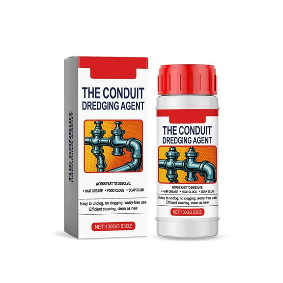 sruoe Clog Remover, Sink Drain Cleaner, Drain Clog Remover Powder, Thrift Drain Cleaner, Toilet Hair Grease Unclogger, Unblocker, Toilet Bowl Cleaners, Odor Removal in Drains