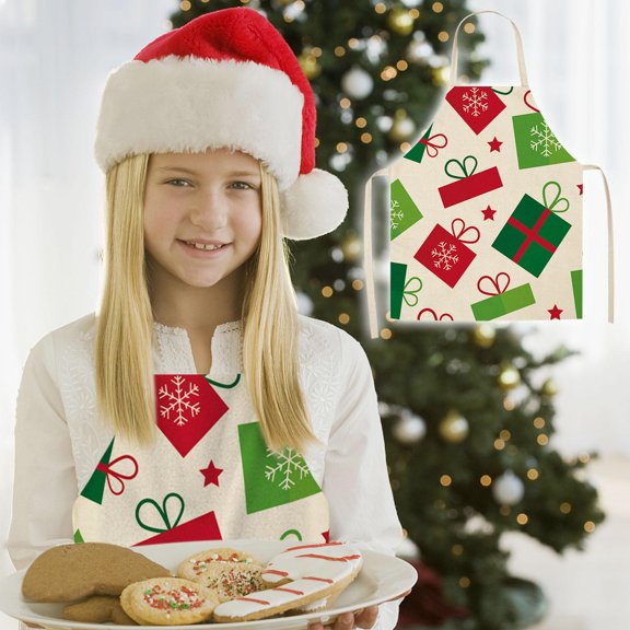 sruoe Cooking Aprons, Aprons for Cooking, Christmas Cooking Apron, Cooking Aprons for Women, Adult Aprons for Kitchen