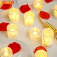 thumbnail image 1 of sruoe Decoration LED Candle Light, Flameless Candles, Flickering Fake Candles, Pumpkin Lantern Electronic Candle, Electric Tea Candles for Halloween, Christmas, Holiday, Anniversary, Wedding, Party, 1 of 7