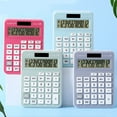 thumbnail image 1 of sruoe Desktop Calculator, 12 Digit, Scientific Calculators, Mechanical Switch Calculator, Large Display and Keys Button Basic Calculators, Portable Financial Calculator for S-Chool, Office, 1 of 6