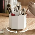 thumbnail image 1 of sruoe Desktop Storage Box, Desk Organizer Office Accessories, Pen cup Organizer Storage Box, Classic Office Supplies, Countertop Organizers for Bedroom, Bathroom Table Top Storage Box Sundry, 1 of 5