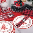 thumbnail image 1 of sruoe Dinner Plates, Party Dinner Plates, Individual Dinner Plates, Deep Dinner Plate, Single Dinner Plate, Modern Plate, Disposable Dinner Plates, 16pcs, 1 of 6