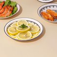 thumbnail image 1 of sruoe Dinner Plates, Party Dinner Plates, Individual Dinner Plates, Deep Dinner Plate, Single Dinner Plate, Modern Plate, Disposable Dinner Plates, 1 of 7