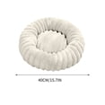 thumbnail image 1 of sruoe Dog Bed Small Size Dog, Donut Dog Beds, Calming Dog & Cat Bed, Extra Soft Pet Mat, Soft Dog Cage Bed Waterproof, Machine Washable Pet Bed, 15.7", 1 of 6