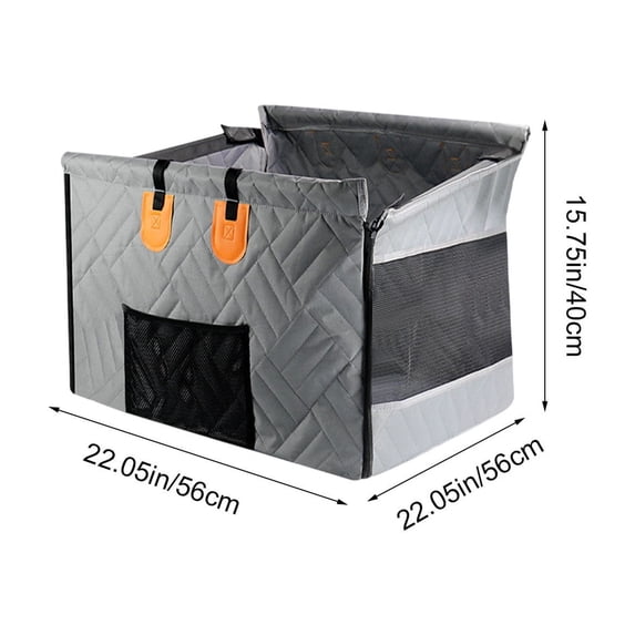sruoe Dog Bed for Small dogs, Car Mounted Pet Mat, Outdoor Sofa Dog Bed, Pet Bed Bottom With Hard Mesh, Dog Cage Bed Waterproof Dirt Proof Dog Mat, Pet Bed for Rear Seat Car, 23.6x17.7"