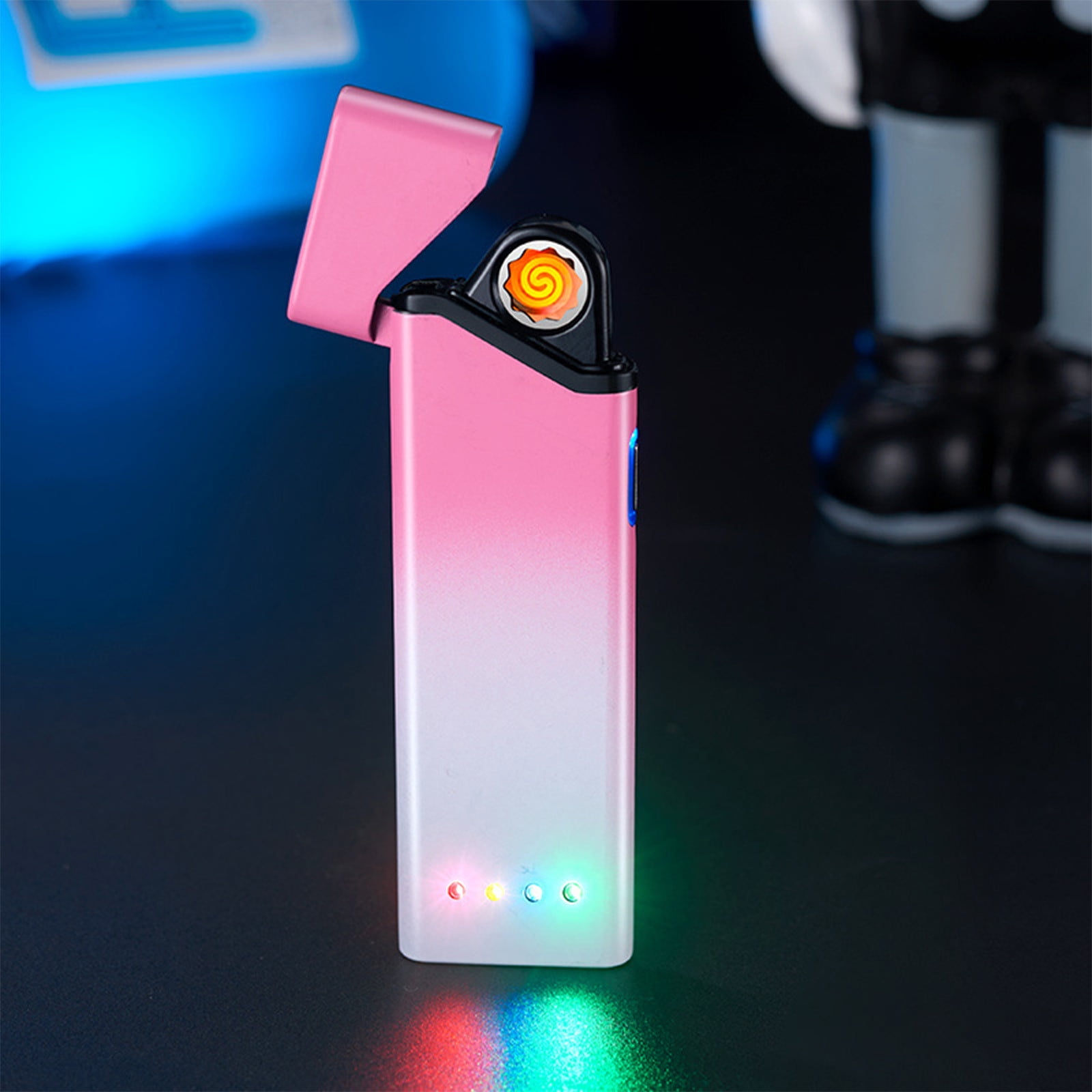 sruoe Electric Lighters Rechargeable Pocket Lighters Wind Resistant ...