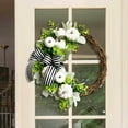 thumbnail image 1 of sruoe Halloween Decorations, Halloween Wreaths for Front Door, Artificial Wreaths, Indoor Outdoor Halloween Decor, Halloween Wreaths for Front Door, Halloween Festival Door Hanging Wreaths, 1 of 6