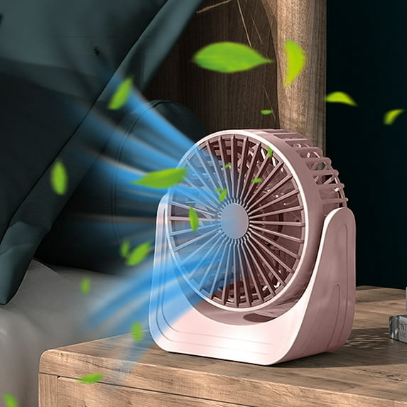 sruoe Portable Tabletop Fan, Desktop Fan, Desk Fan, Stroller Fan, Mini Tabletop Fan, Small Fan, Table Fans Oscillating for Home Clearance, Camping Fan