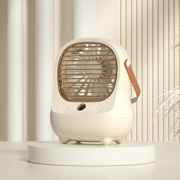 sruoe Fan Mini Desktop Fan, Tabletop Fans Low Noise, Portable Fan, Table Fans For Bedroom, Small Table Fan, Oscillating Office Home Quiet Mini Electric Fan