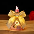 thumbnail image 1 of sruoe Flameless Candles, Wick Flameless Candle, Electronic Candles, Indoor Tabletop Decor, Battery Operated Flameless Lanterns, Candle Light for Halloween Christmas Party Holiday Decor, 1 of 6