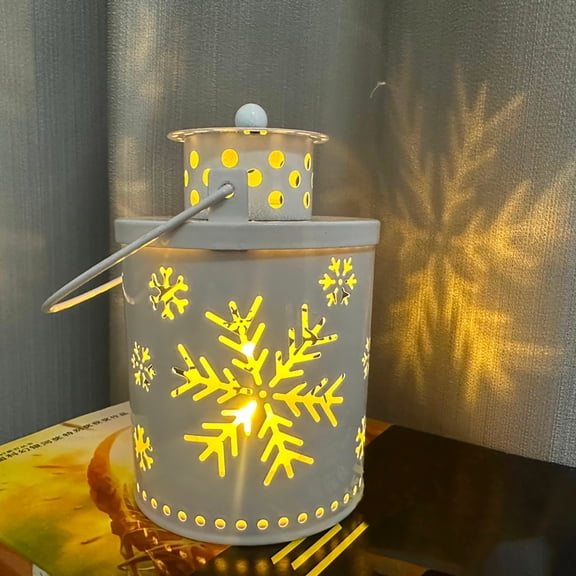 sruoe Flameless Candles, Wick Flameless Candle, Electronic Candles, Indoor Tabletop Decor, Battery Operated Flameless Lanterns, Candle Light for Halloween Christmas Party Holiday Decor