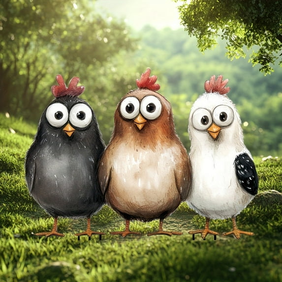 sruoe Garden Decoration Ground Insert, Fairy Garden Stakes, Garden Statues, Fairy Flower Pot Decor, Decorative Yard Stakes, Ground Insert Potted, Figurines for Patio Home