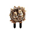 thumbnail image 1 of sruoe Garden Statues for Outside, Decoration Ground Insert, Fairy Flower Pot Decor, Flat Acrylic Patio Decor, Bohemian Garden Statue, Outdoor Lawn Ornament for Home and Yard, 1 of 6