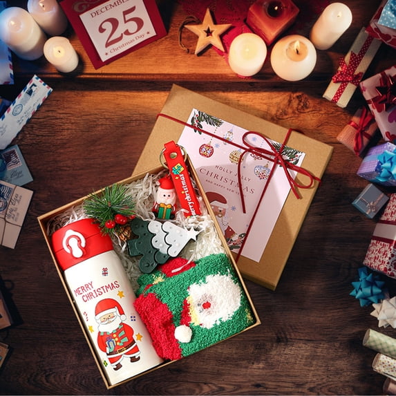 sruoe Gift boxes, Gift Boxes with Lids, Christmas Gift Boxes, Christmas Gift Boxes, Surprise Gift Box for Christmas Day