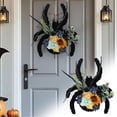 thumbnail image 1 of sruoe Halloween Decorations, Halloween Wreaths for Front Door, Artificial Wreaths, Indoor Outdoor Halloween Decor, Front Door Wreaths, Wooden Sign Door Hanging Halloween Decoration, 1 of 7