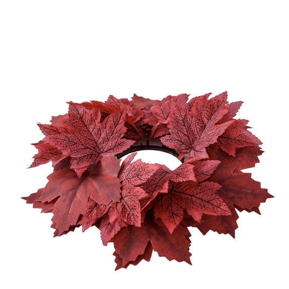 sruoe Halloween Decorations, Indoor Halloween Decor, Halloween Decor, Tabletop Decoration, Fall Wreaths, Holiday Decor, Artificial Wreaths, Halloween Candle Wreath, Garland Decoration