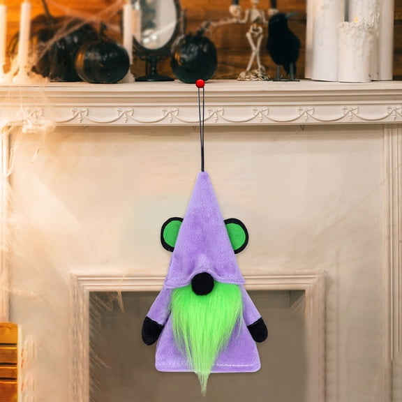 sruoe Halloween Hanging Decorations, Wall Window Hanging Decor, Dwarf Pendant Faceless Small Hanging Decoration, Hanging Pendant for Indoor Home Holiday Decorations