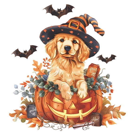 sruoe Halloween Wall Decals, Halloween Wall Sticker Window Scene Decorations, Wall Decal for Living Room, Bedroom, Party Decor
