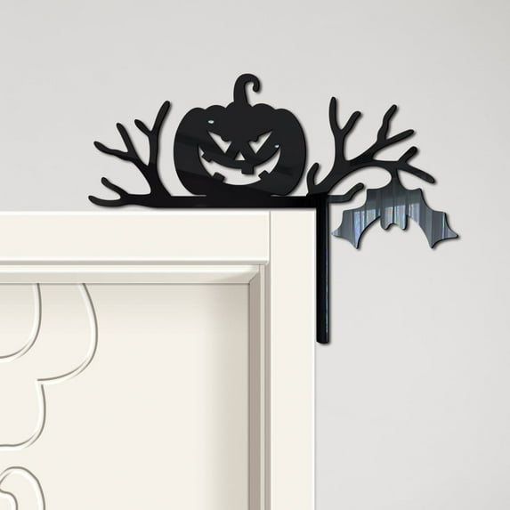 sruoe Halloween Wall Sticker Decorations, Halloween 3Ds Horror Tombstone Acrylic Mirror Paste Home Switchs Wall Decoration Paste, Wall Decal for Living Room, Bedroom, Party Decor