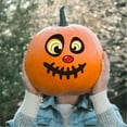 thumbnail image 1 of sruoe Halloween Wall Stickers, Halloween Indoor Decoration, Pumpkin Funny Graffiti Decal Stickers, Decals Sticker for Haunted, Halloween Party Decor, Halloween Home Decorations, 1 of 5