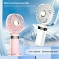 thumbnail image 1 of sruoe Handheld Fan Foldable, Handheld Fans Mini, Fan for Bedroom, Portable Rechargeable Fan for Outdoor lndoor, Variable Fan, 1 of 4