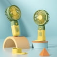 thumbnail image 1 of sruoe Handheld Fan Foldable, Handheld Fans Mini, Fan for Bedroom, Portable Rechargeable Fan for Outdoor lndoor, Variable Fan, 1 of 3