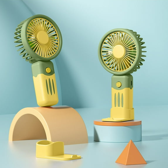 sruoe Handheld Fan Foldable, Handheld Fans Mini, Fan for Bedroom, Portable Rechargeable Fan for Outdoor lndoor, Variable Fan
