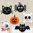 thumbnail image 1 of sruoe Hanging Halloween Decorations, Wall Window Hanging Decor, Halloween Atmosphere Prop Decoration, Hanging Pendant for Indoor Home Holiday Decorations, 1 of 5