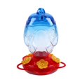thumbnail image 1 of sruoe Hummingbird Feeder, Hanging Hummingbird Feeder Outdoor, Small Hummingbird Feeders, Ant Moat Perch Decor Bird Feeders for Garden Patio Window Backyard, Glass, 1 of 5