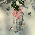 thumbnail image 1 of sruoe Hummingbird Feeder, Hanging Hummingbird Feeder Outdoor, Small Hummingbird Feeders, Ant Moat Perch Decor Bird Feeders for Garden Patio Window Backyard, Plastic, 1 of 6