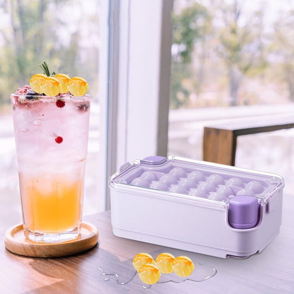 sruoe Ice Cube Trays, 56 Ice Blocks Mold, Mini Ice Trays with Lid Easy Release, Portable Summer Homemade Ice Cube Mould Tray