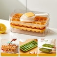 thumbnail image 1 of sruoe Ice Cube Trays, Ice Cube Trays Plastic Small Cubes, Portable Ice Trays for Freezer Clearance, Ice Container, Whiskey, 1 of 7