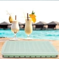 thumbnail image 1 of sruoe Ice Cube Trays, Ice Cube Trays for Freezer, Ice Cube Tray with Lid, 10 Pcs Ice Cube, Silicone, Square Ice Lattice, Household Ice Making, 1 of 4