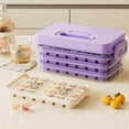 thumbnail image 1 of sruoe Ice Cube Trays, Ice Cube Trays for Freezer, Ice Cube Tray with Lid, 84 Pcs Ice Cube, Plastic, Square Ice Lattice, Household Ice Making, 1 of 5